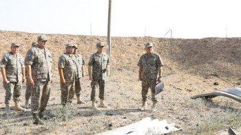 Фотография к новости: Арыстағы оқ-дәрі қаладан 60 шақырым жердегі арнайы орынға шығарылуда