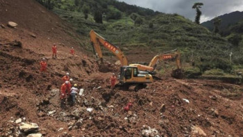 Фотография к новости: Қытайдағы көшкіннен қаза болғандар саны 38-ге жетті