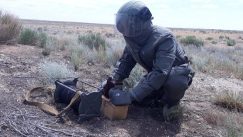 Фотография к новости: Шығысқазақстандық саперлер Арыстан үйлеріне оралды
