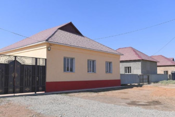 Фотография к новости: Арыста 5776 үйді қалпына келтірудің негізгі жұмыстары аяқталды