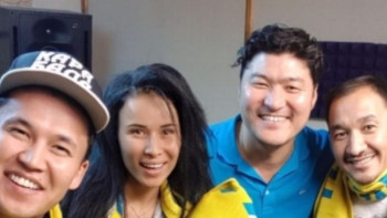 Фотография к новости: Қазақстандық жұлдыздар жаңа флешмобты іске қосты