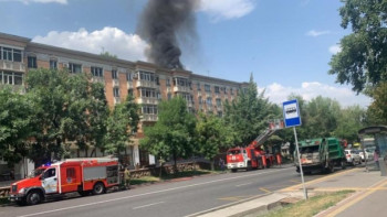 Фотография к новости: Назарбаев көшесіндегі өрттің неден шыққаны белгілі болды