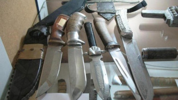 Фотография к новости: Алматы облысының полицейлері 4 күн ішінде 19 заңсыз қару тәркіледі﻿ 