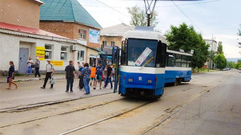 Фотография к новости: Өскеменде трамвайдың рельстері жаңартылатын болды