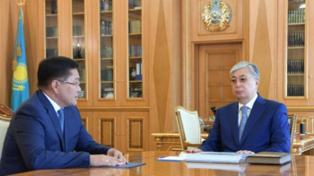 Фотография к новости: Мемлекет басшысы Шымкент қаласының әкімін қабылдады