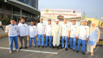 Фотография к новости: Қазақстанның қажылық миссиясы өз жұмысын бастады