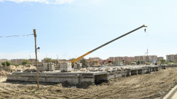 Фотография к новости: Қызылорда облысының әкімі облыс орталығындағы нысандарды аралады