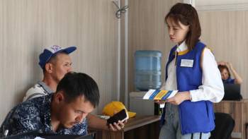 Фотография к новости: Алматыда 10 күн ішінде 900-ден астам жұмыссызға қызмет көрсетілді