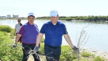 Фотография к новости: Қызылордада «Birge – TazaQazaqstan» экологиялық акциясына 7 мың адам қатысты