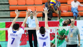 Фотография к новости: Волейболдан Қазақстан жасөспірімдер командасы жеңіске жетті