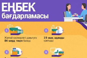 Фотография к новости: "Еңбек" бағдарламасы аясында қандай жұмыстар атқарылып жатыр?