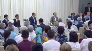 Фотография к новости: Алматы әкімі аудан тұрғындарымен кездесті