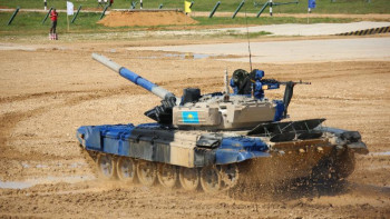 Фотография к новости: Қазақстандық танкшілер «Танк биатлонының» жартылай финалына  шықты