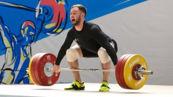 Фотография к новости: Денис Уланов ауыр атлетикадан Қазақстан спартакиадасында жеңіске жетті