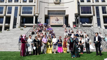 Фотография к новости: Ұлттық академиялық кітапхана Абайдың туған күнін атап өтті  