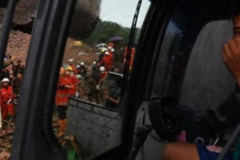 Фотография к новости: Мьянмадағы лай көшкінінен 40 адам қаза тапты