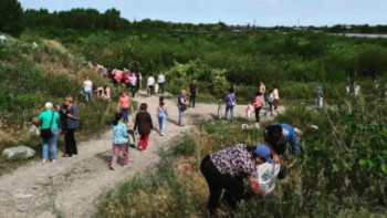 Фотография к новости: Семей тұрғындары бір күнде 197 тонна қоқыс жинады