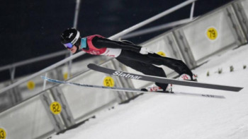 Фотография к новости: Отандық спортшылар шаңғымен тұғырдан секіру жарысына қатысты