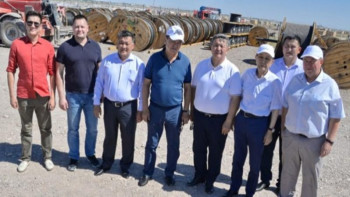 Фотография к новости: Сенаторлар Жамбыл облысындағы шаруа қожалықтарының жұмысымен танысты