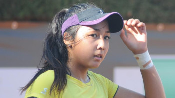 Фотография к новости: Зарина Дияс Серена Уильямспен ойнайды