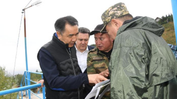 Фотография к новости: Алматыдағы ﻿сел деңгейін төмендету жұмыстары жүргізіліп жатыр