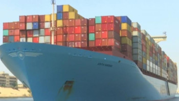 Фотография к новости: Египетте Суэц каналынан түскен табыс рекордтық көрсеткішке жетті