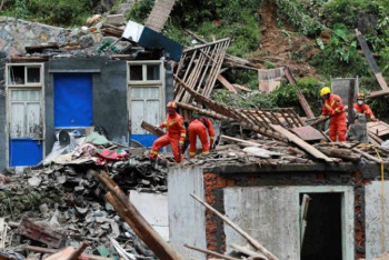 Фотография к новости: Қытайда «Лекима» тайфуны 49 адамның өмірін жалмады