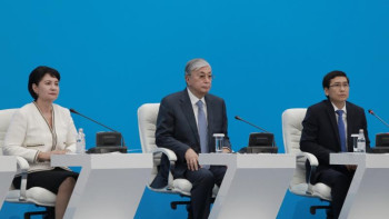 Фотография к новости: Президенттің қатысуымен Тамыз конференциясы басталды