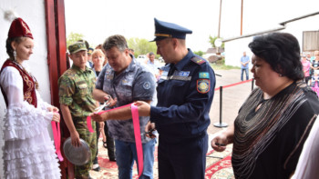 Фотография к новости: Ақмола облысында екі өрт сөндіру бекеті ашылды