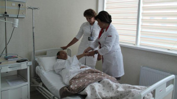 Фотография к новости: Түркістан облысында емханада емделетіндер саны көбейген