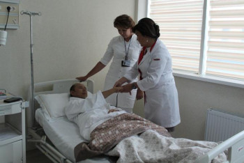 Фотография к новости: Түркістан облысында емханада емделетіндер саны көбейген