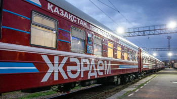 Фотография к новости: Қазақстанда тағы бір медициналық пойыз іске қосылды