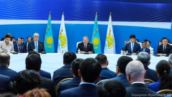 Фотография к новости: Елбасының қатысуымен Nur Otan партиясы саяси кеңесінің кеңейтілген отырысы басталды