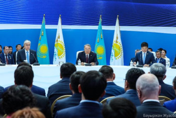 Фотография к новости: Елбасының қатысуымен Nur Otan партиясы саяси кеңесінің кеңейтілген отырысы басталды