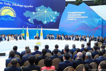 Фотография к новости: Дархан Қыдырәлі мен Дәулет Кәрібек Nur Otan саяси кеңесі бюросының құрамына сайланды