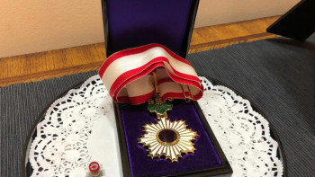 Фотография к новости: Жапония императоры Әбсаттар Дербісәліні орденмен марапаттады 