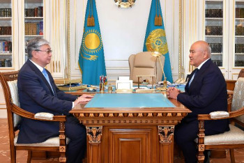 Фотография к новости: Президентке Арыстағы қалпына келтіру жұмыстарының барысы баяндалды