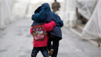 Фотография к новости: Елордада үйінен кетіп қалған екі бала табылды