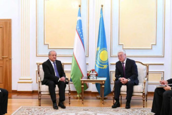 Фотография к новости: Қазақстан мен Өзбекстан тауар айналымын 5 млрд долларға дейін көтеруді жоспарлап отыр