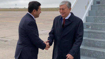 Фотография к новости: Тоқаев Қарағанды облысына жұмыс сапарымен барды