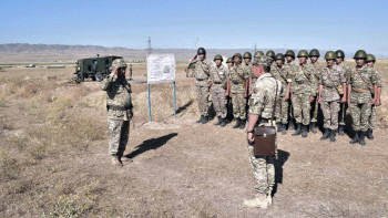 Фотография к новости: Резервтегі офицерлер елордада өтетін оқу-жаттығу жиындарына шақырылды