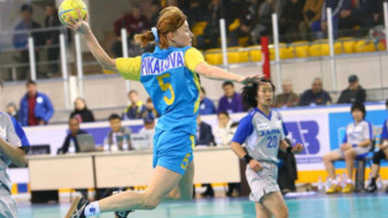 Фотография к новости: Азия чемпионаты: қазақстандық гандболшылар Непал құрамасын жеңді