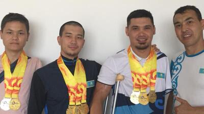 Атыраулық спортшылар Паралимпиада ойындарында 7 алтын медаль жеңіп алды