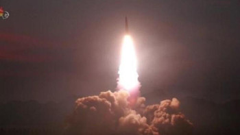 Фотография к новости: Солтүстік Корея тағы зымыран ұшырды