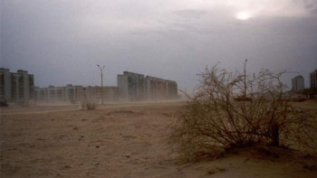 Фотография к новости: Еліміздің батысында қатты жел соғып, шаңды дауыл көтеріледі