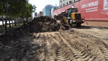 Фотография к новости: Павлодар жолдарына жарқырайтын тастар төселеді  