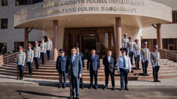 Фотография к новости: Нұр-Сұлтанда "Есіл" ауданының полиция басқармасының жаңа ғимараты ашылды  