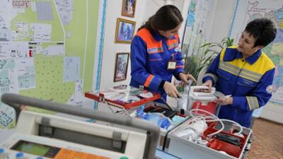 Павлодарлық жедел жәрдем станциясында 25 жас маман жұмысқа кірісті