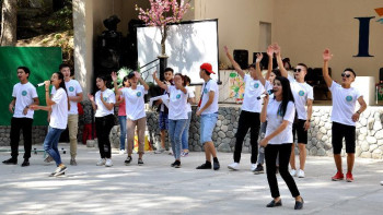 Фотография к новости: Жамбыл облысында «Мүмкіндіктер мекені» атты оқыту лагері ашылды