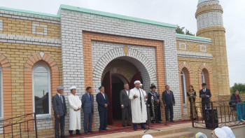 Фотография к новости: Павлодар облысында жаңа мешіт ашылды